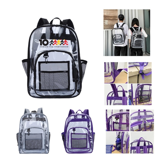 Pvc Clear Backpack