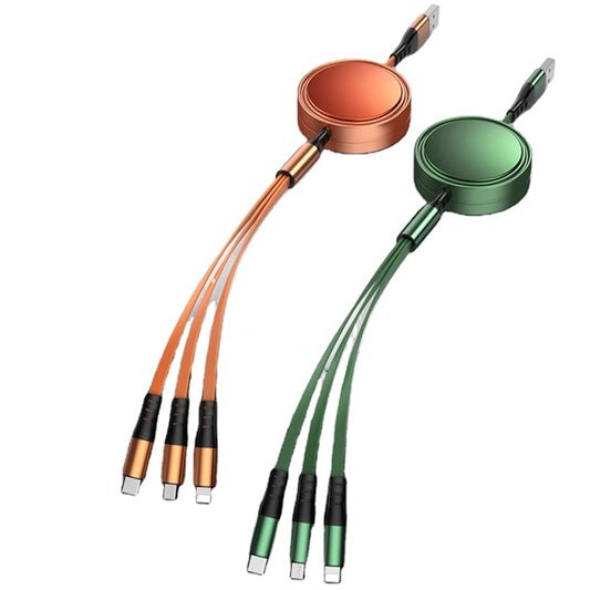 3 in 1 Telescopic Fast Charging Cable