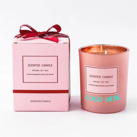 Electroplated Glass Scented Candle