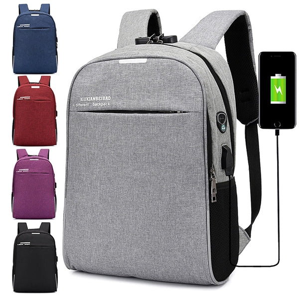 Laptop Backpack With Usb Charging Port