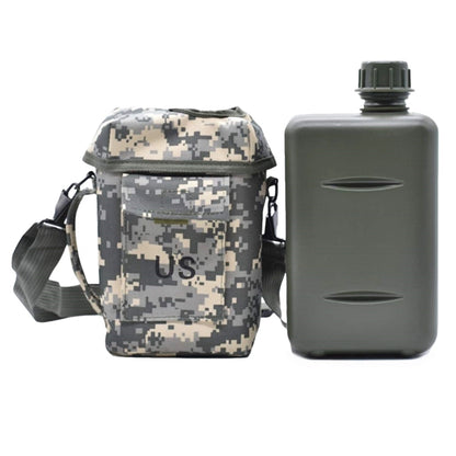 Military Canteen Squared Insulated Camouflage Bag