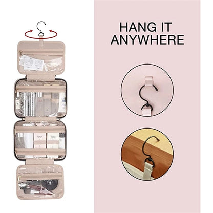 Toiletry Travel Bag With Hanging Hook