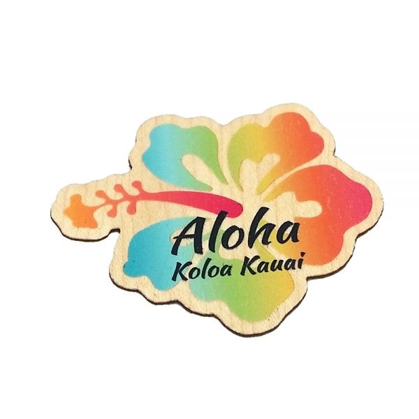 Ultra Vivid Maple Wood Stickers