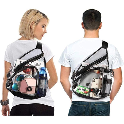 Clear Pvc Sling Bag