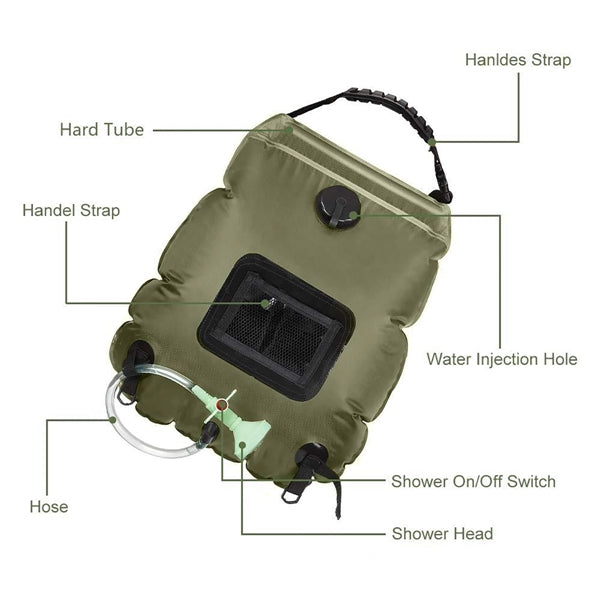 Solar Shower Bag 20L