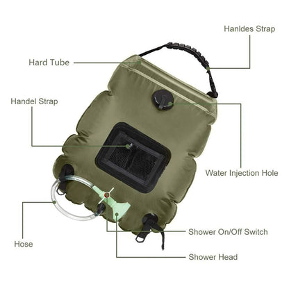 Solar Shower Bag 20L