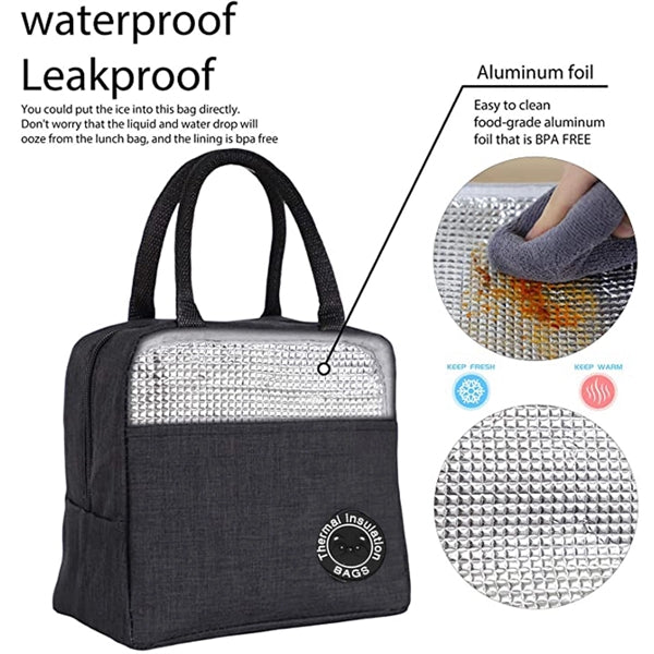 Insulated Lunch Tote Bag
