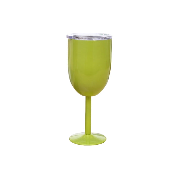 Double Wall Insulated Stainless Steel Wine Glass Goblet with