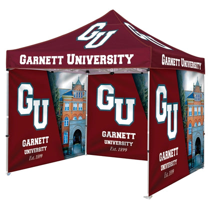 10' Heavy Duty Tent with Three Full Double Sided Walls