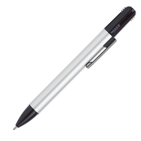 4-In-1 Ink Metal Click Action Pen