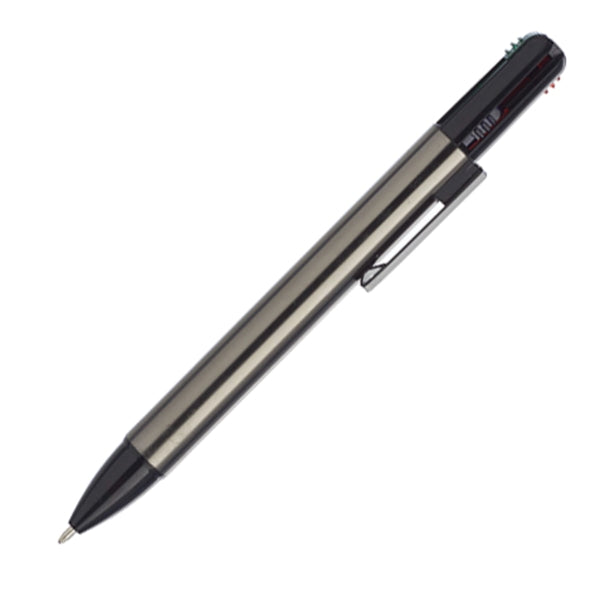4-In-1 Ink Metal Click Action Pen