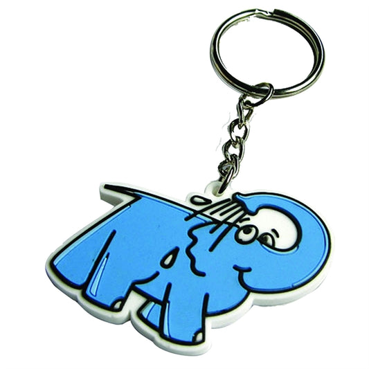 3.5 inch 2-D PVC KEY TAGS