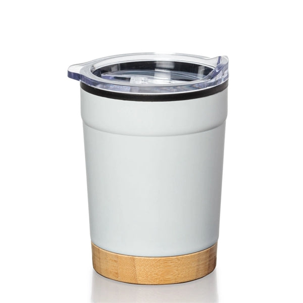 Eduardo Double Wall Tumbler w/Bamboo Base - 12oz