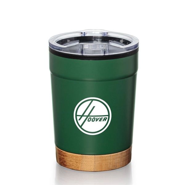 Eduardo Double Wall Tumbler w/Bamboo Base - 12oz