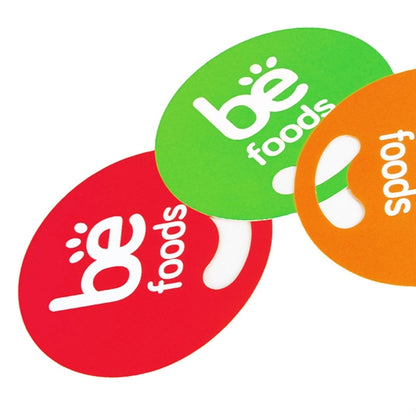 Portable Promo Round Plastic Hand Fan