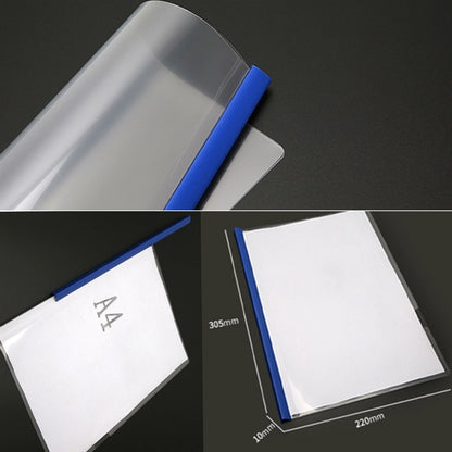 A4 Transparent Lightweight File Bag