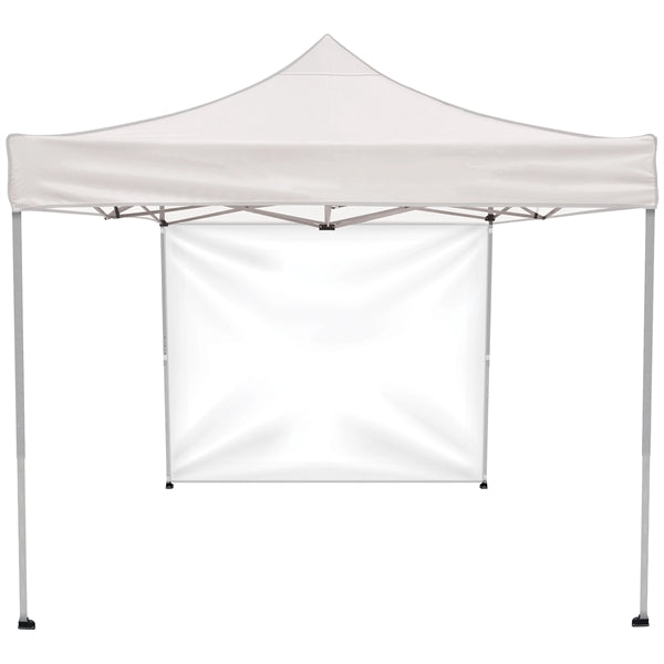 10' Square Tent With One Full Double Sided Wall