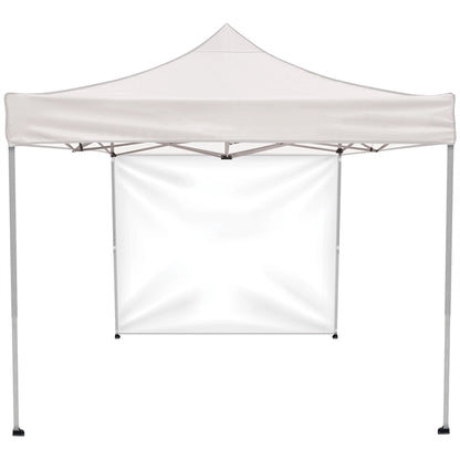 10' Square Tent With One Full Double Sided Wall