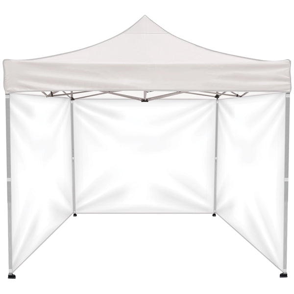 10' Square Tent With Three Full Double Sided Walls