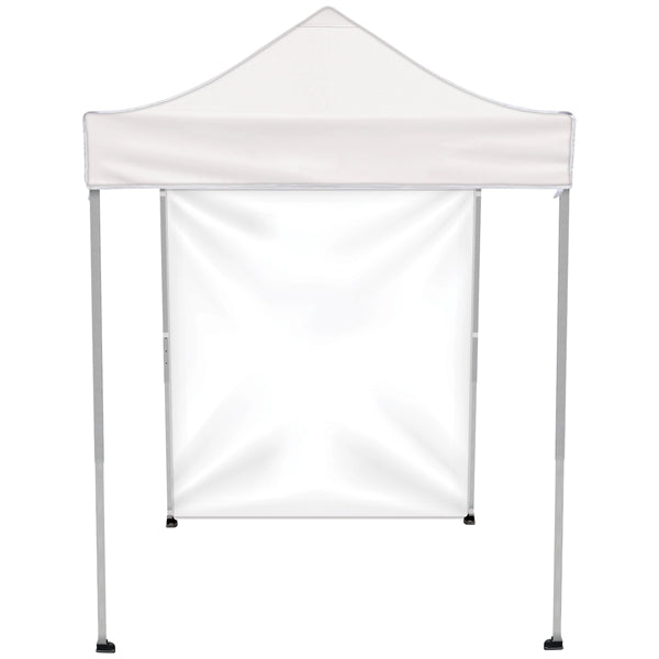 6.5' Square Tent With One Full Double Sided Wall