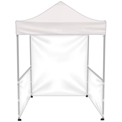 6.5' Square Tent With One DS Wall and Two DS Halves