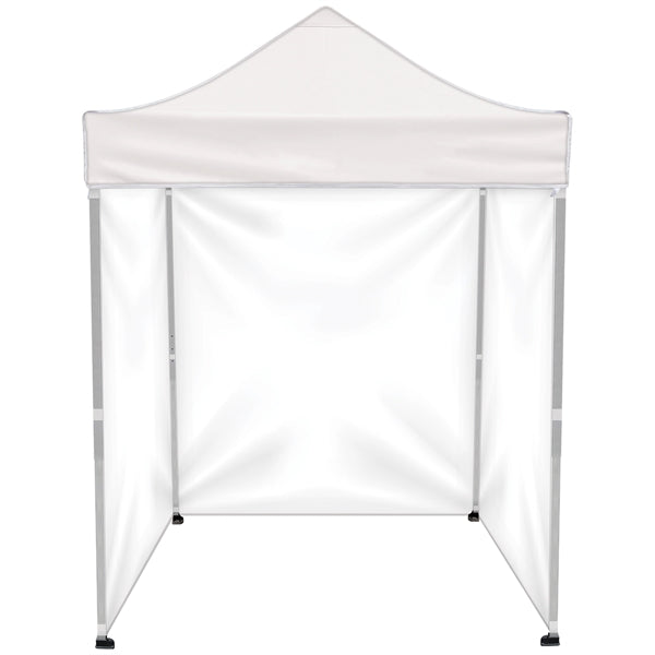 6.5' Square Canopy Tent With Three Full Double Sided Walls