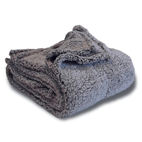 FROSTED SHERPA BLANKET (50 x 60)