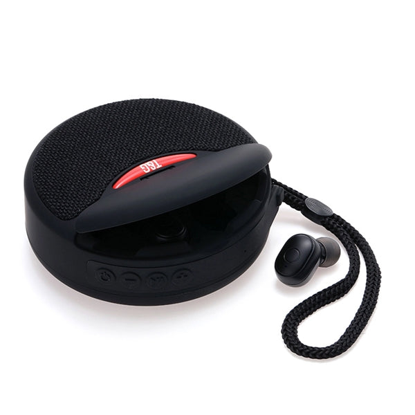Portable Surround Sound Speakers with Earphone