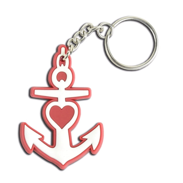 1.5 inch 3-D PVC KEY TAGS