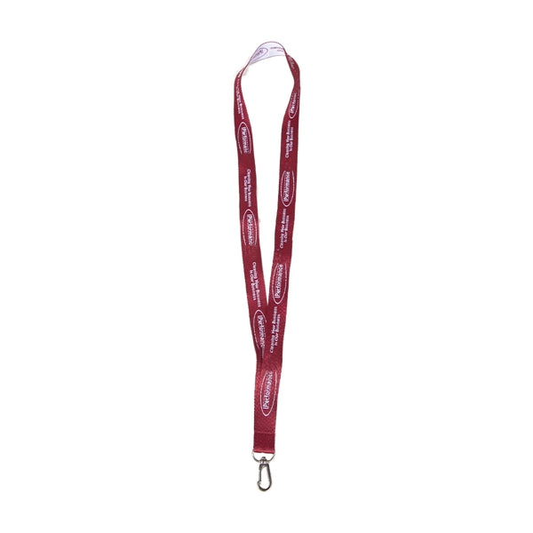 Custom 3/4" Lanyard w/ Thumb Hook