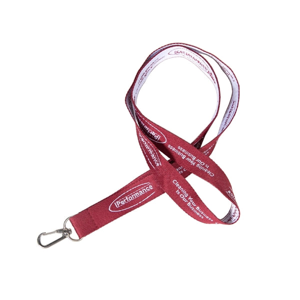 Custom 3/4" Lanyard w/ Thumb Hook