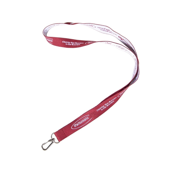 Custom 3/4" Lanyard w/ Thumb Hook