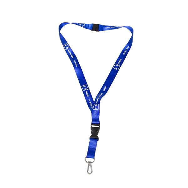 Custom 3/4" Lanyard w/ Thumb Hook & Buckle Release