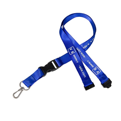 Custom 3/4" Lanyard w/ Thumb Hook & Buckle Release