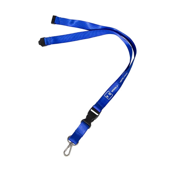 Custom 3/4" Lanyard w/ Thumb Hook & Buckle Release