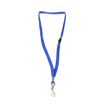 Custom 3/8" Tubular Lanyard w/ Buckle Release & Swivel J Hoo