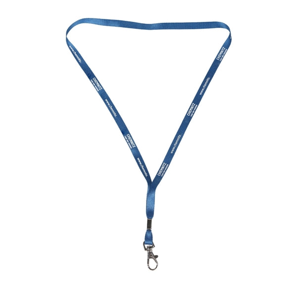 Custom 3/8" Lanyard w/ Lobster Claw & Safety Breakaway