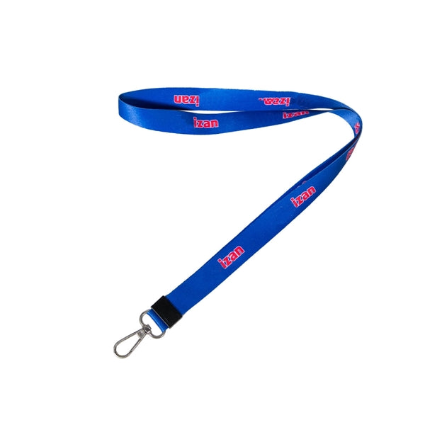 Custom 3/4" Lanyard w/ Thumb Hook & Adjustable Clip