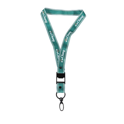 Custom 3/8" Lanyard w/ Lobster Claw & Metal Crimp