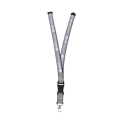 Custom 1" Polyester Lanyard w/ Bottle Opener & Oval Snap Hoo