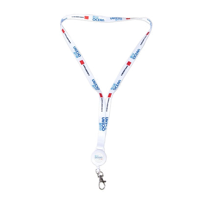 Custom 1/2" Lanyard w/ Retractable Badge Reel