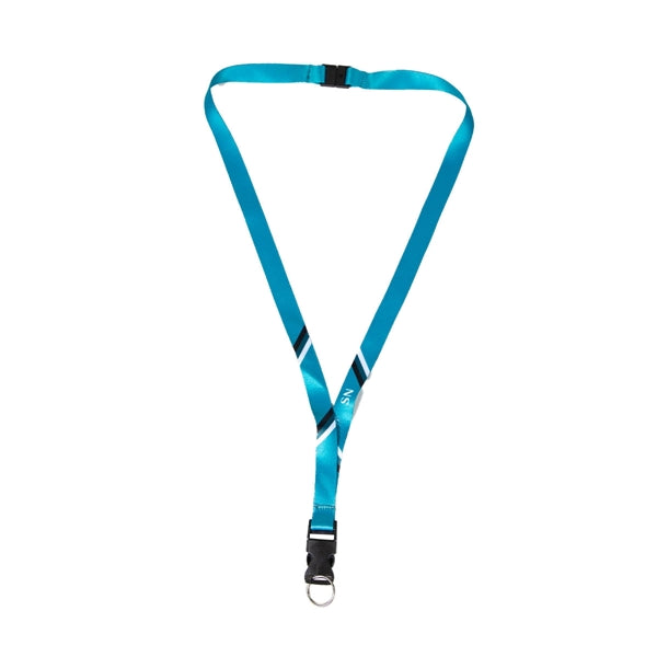 Custom 1/2" Lanyard w/ Buckle Release & Safety Breakaway
