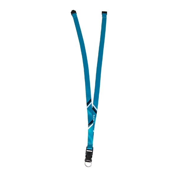 Custom 1/2" Lanyard w/ Buckle Release & Safety Breakaway