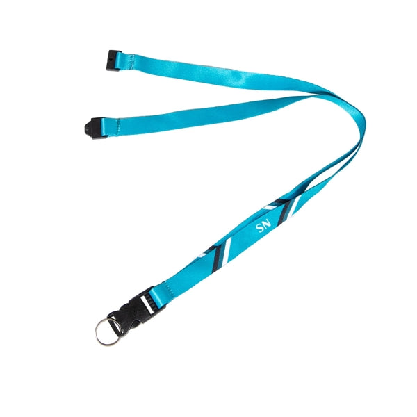 Custom 1/2" Lanyard w/ Buckle Release & Safety Breakaway