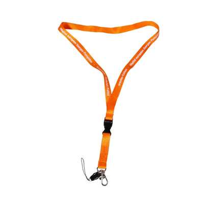 Custom 1/2" Lanyard w/ Phone String & Lobster Claw