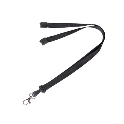 Custom 1/2" Lanyard w/ Plastic Hook & Lobster Claw