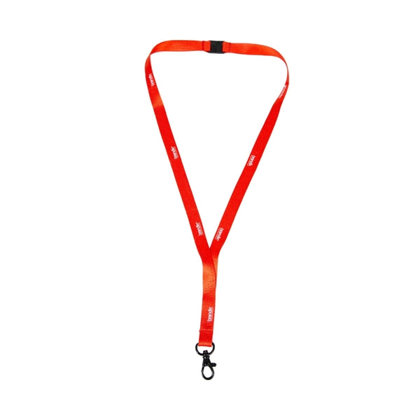 Custom 1/2" Lanyard w/ Safety Breakaway & Lobster Claw