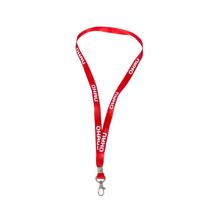 Custom 1/2" Lanyard w/ Lobster Claw & Metal Crimp