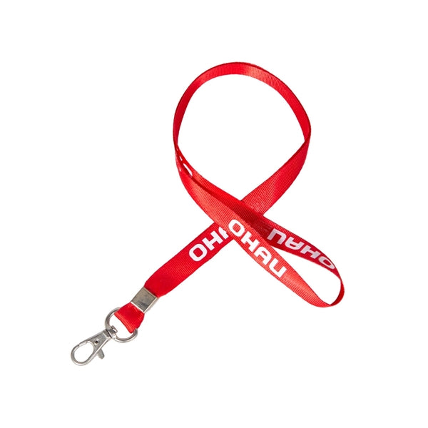 Custom 1/2" Lanyard w/ Lobster Claw & Metal Crimp