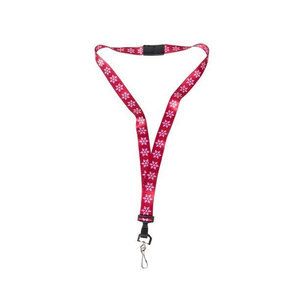 Custom 3/4" Lanyard w/ Swivel J & Plastic Hook